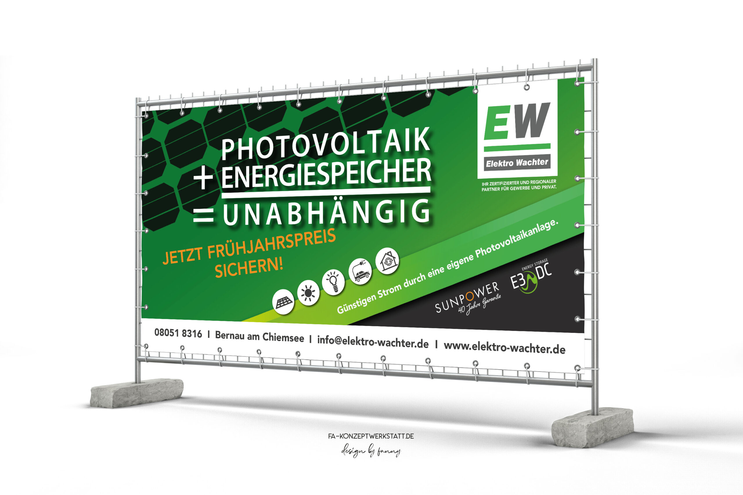 Insta_Bauzaunbanner_Wachter Kreatives Grafikdesign für Unternehmen im Chiemgau – fa-konzeptwerkstatt, branding