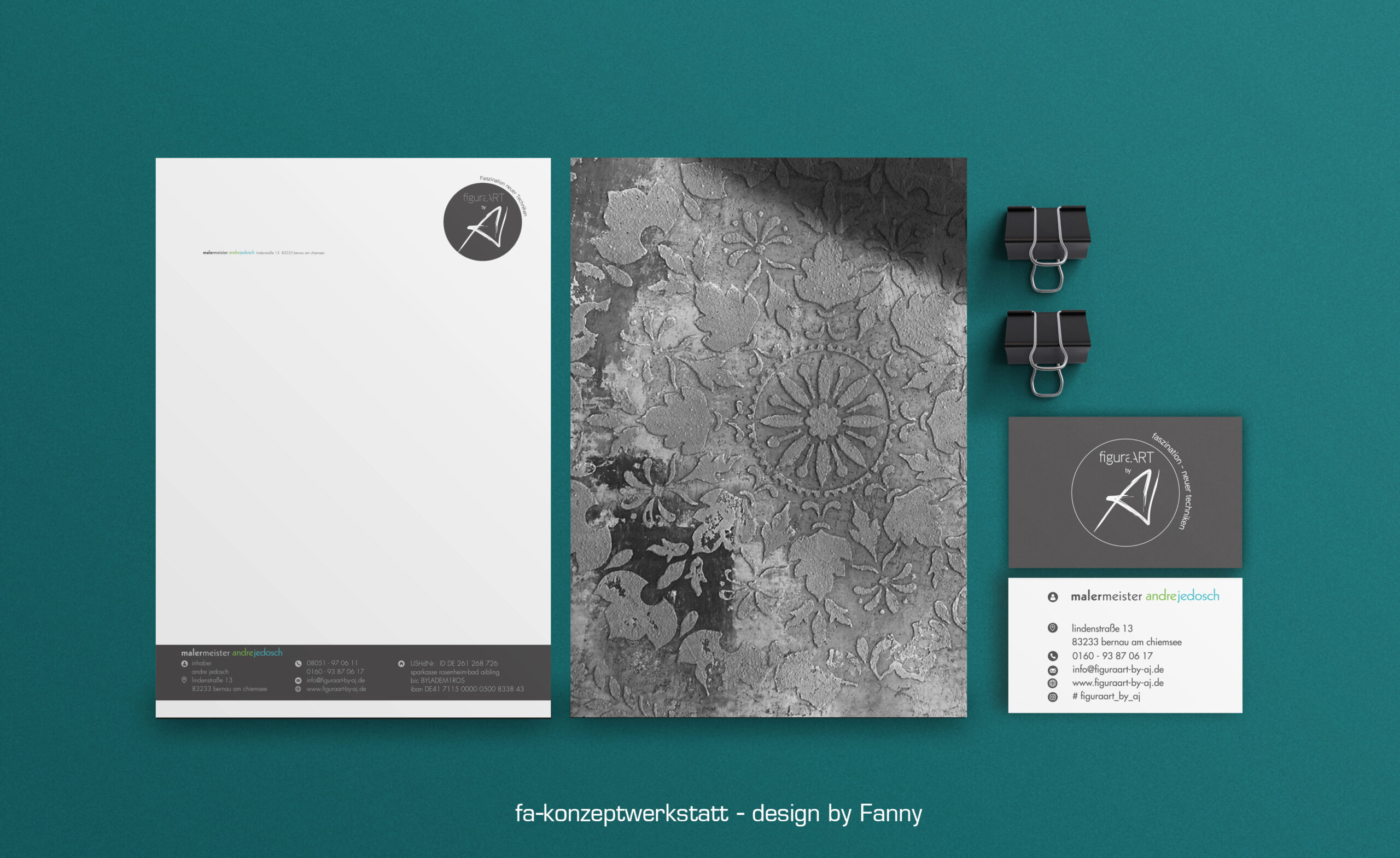 Craft paper envelope with a4 document mockup